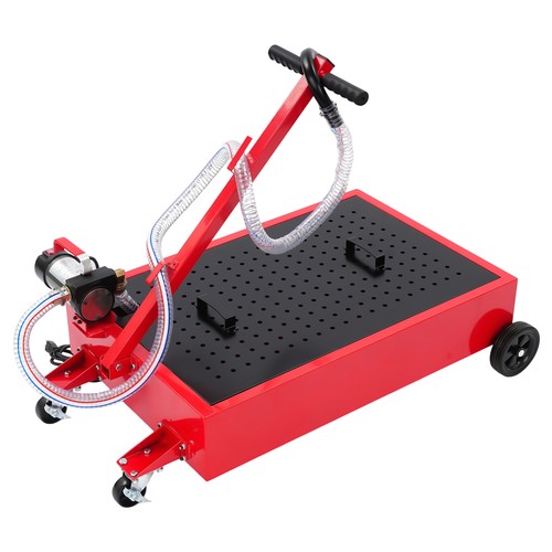 17Gallon Portable Oil Drain with Pump Truck Oil Drain Low Profile Oil Change Pan - Picture 7 of 12
