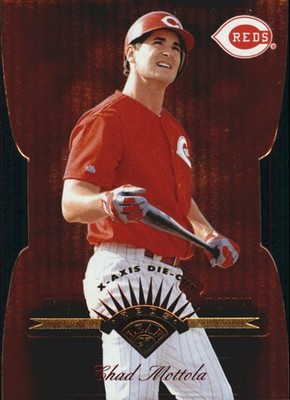 1997 Leaf Fractal Matrix Die Cuts #83 Chad Mottola BX - NM-MT