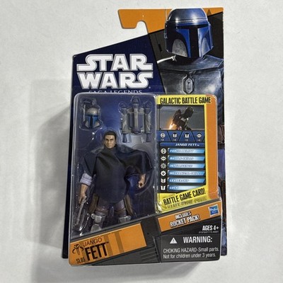 Star Wars Saga Legends Galactic Battle Game  Jango Fett SL05 With Secret Weapons