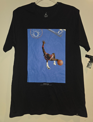 Nike Air Jordan Jumpman Graphic T-Shirt Men Size M Black | eBay