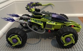 99% complete Lego Ninjago 9445 Fangpyre Truck Ambush - no minifigures