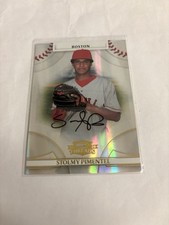 2008 Donruss Threads - Stolmy Pimentel #88 Gold Signatures /975 (AU, RC)
