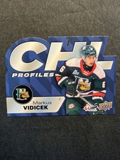 21-22 UD CHL Hockey Profiles RC PR-7 Markus Vidicek