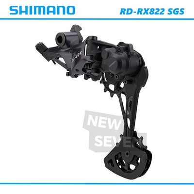 Shimano GRX RD-RX822 12-Speed Gravel Rear Derailleur, Long Cage