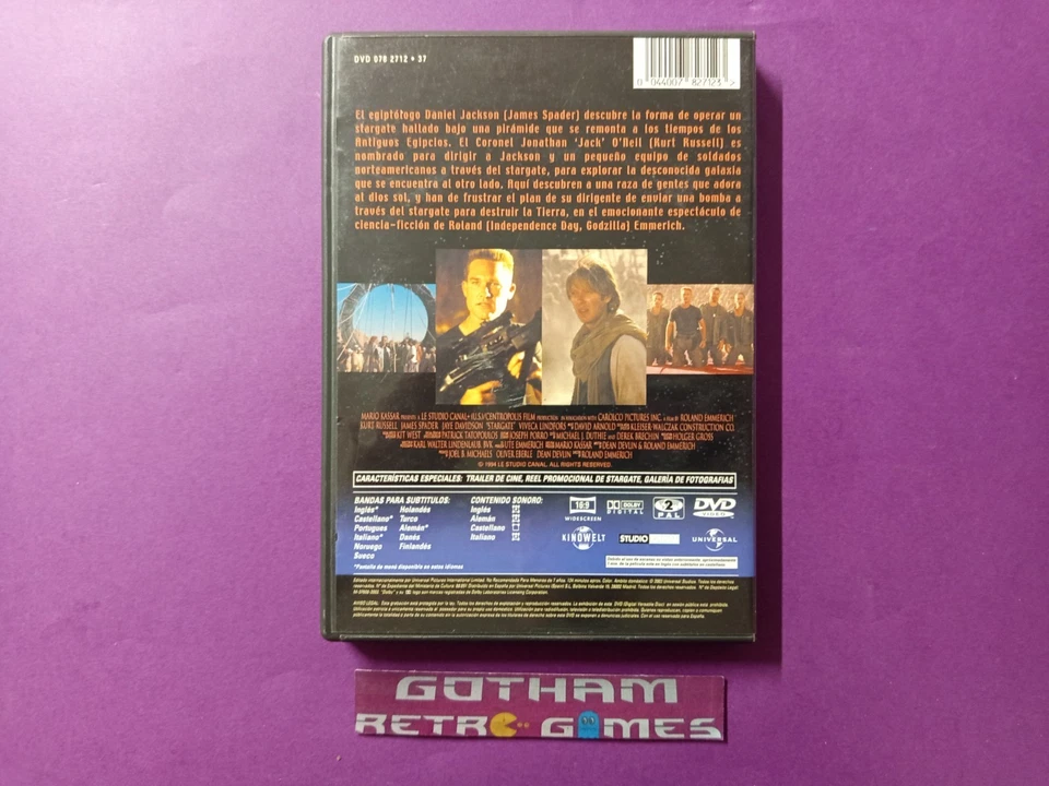 Stargate pelicula en DVD - Imagen 2 de 2