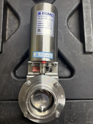 EGMO Pneumatic Air Actuator Type S for Butterfly Valve 6 Bar 80 PSI   Used