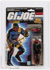 GI Joe 1988 Iron Grenadiers MOC AFA 75 HIGH SUBS