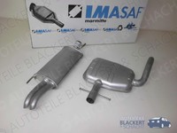 Imasaf Auspuffset für VW Golf 3 Iii+Golf 4 IV Cabrio 1.9 TDI 81KW 95-02 |Msd+Esd