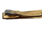 Vintage Estate Speidel Gold Tone Red Rhinestone Tie Bar – Men’s Accessory — photo 5