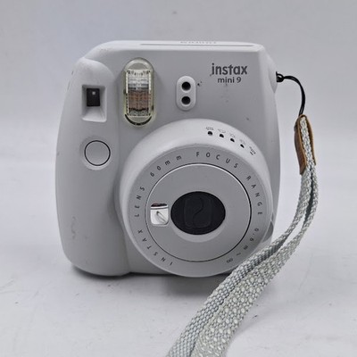 Instax Mini 9 Sofortbildkamera - Grau, Ungetestet, Mit Gurt