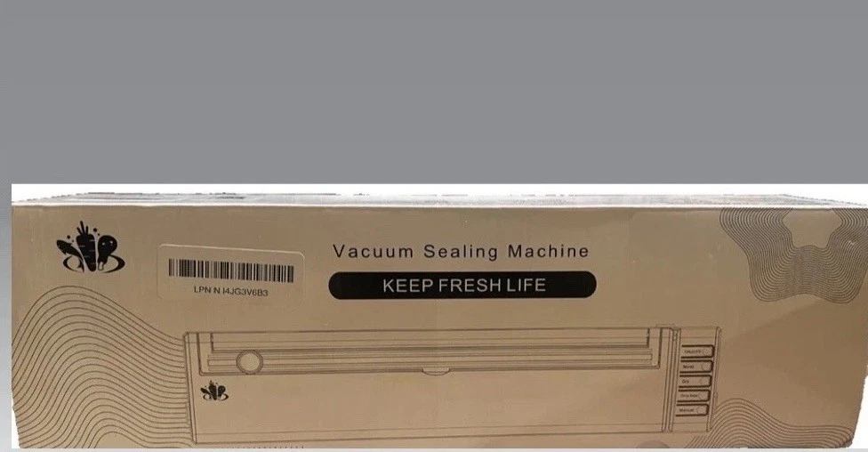 New Vacuum Sealer Machine Food Preservation Storage Saver Automatic w Seal Bags