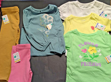 NWT Garanimals Toddler Girl 6pc Transition Bundle Size 24M  2T Mix  Match