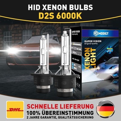 2x D2S SuperVision Xenon HID Brenner 6000K Lampen Für Audi A1 2010-2018
