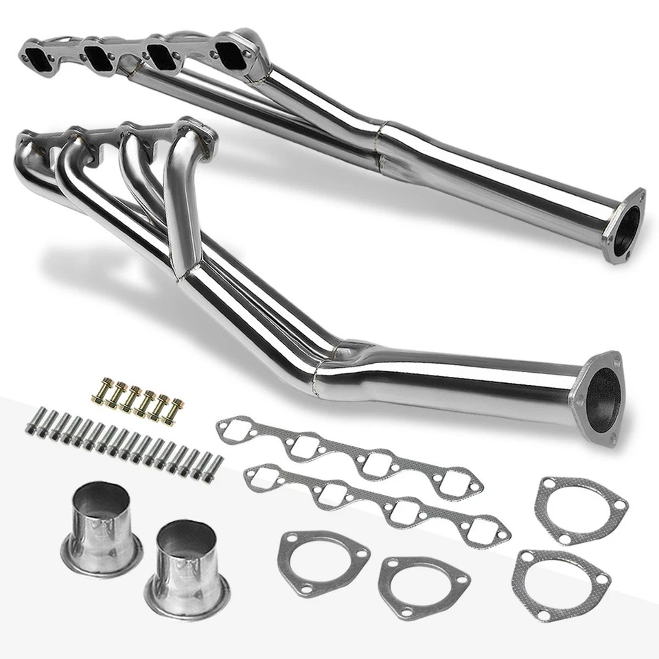 Cabezal de escape tubo largo acero 8-4-2 para Ford Mustang 260/289/302 TRI-Y 64-70 Foto 2 de 4