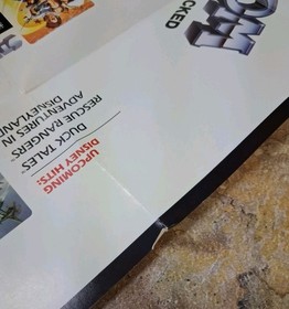 NES Capcom Promo Poster Insert CAP-NES-US-1 Mega Man 1943 DuckTales *SEE DESC*