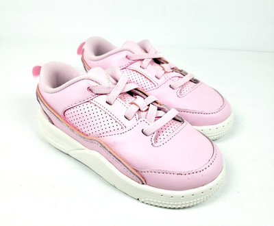 Nike Air Jordan Flight Court Toddler Girls Size 9c Pink Foam Sail Muslin Shoes