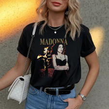 Madonna Like A Prayer Retro Music Graphic T-Shirt S-5XL