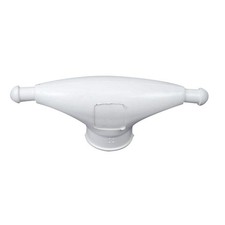 Whitecap Rubber Spreader Boot - Pair - Large - White S-9200P 
