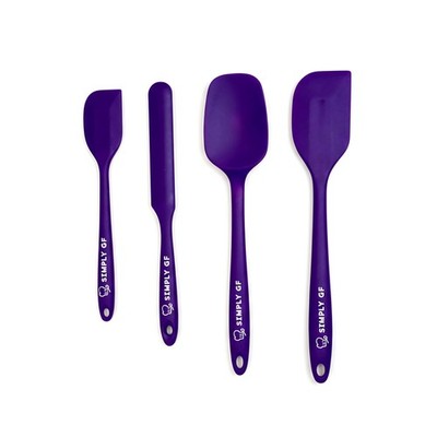 Simply GF Dedicated Gluten-Free Silicone Spatula 11 inch - 8.5 inch, Purple