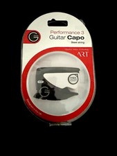 G7th Performance 3 Steel String Guitar Capo with ART, Satin Black
