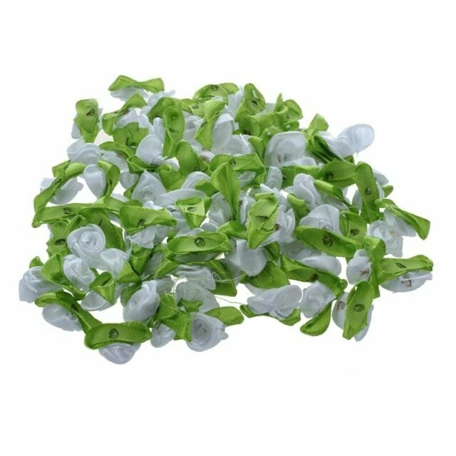 White Satin Ribbons & Ribboncraft