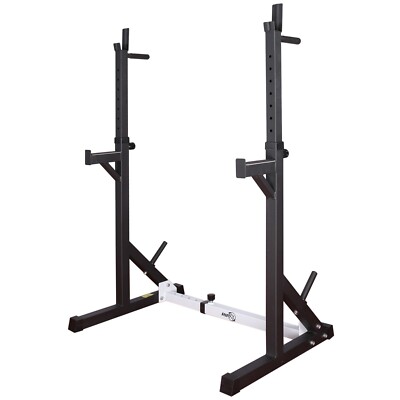 REBOXED Adjustable Squat Dip Rack Power Cage Frame Weight