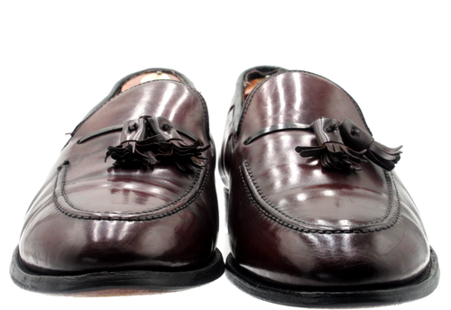 Mocassins homme Hanovre Imperial Shell Cordovan mouchetés taille 11 D