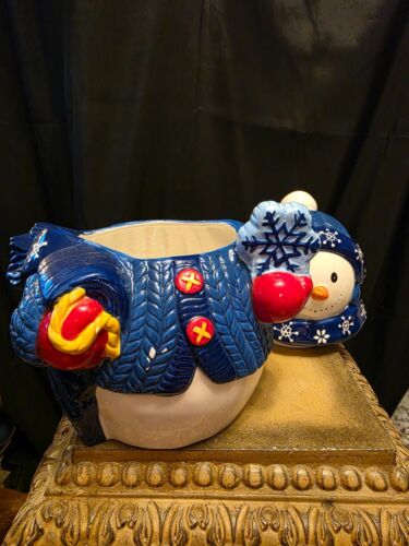 Snowman Cookie Jar - Picture 2 of 6