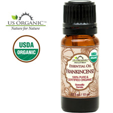 US Organic 100 Pure Certified USDA Organic - Frankincense Essential Oil - 10ml