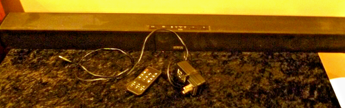 RCA Sound Bar Bluetooth Model RTS7010BGE6 w/Remote and cables