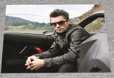 Dominic Cooper Personally Hand SIGNED Autograph 10X8 Photo Need For Speed Gift
