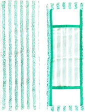 Compatible Libman Microfiber Mop Refill Replacement for Libman Flat mop (2 pack)