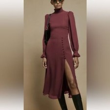 Reformation Stevie Georgette Maxi Dress