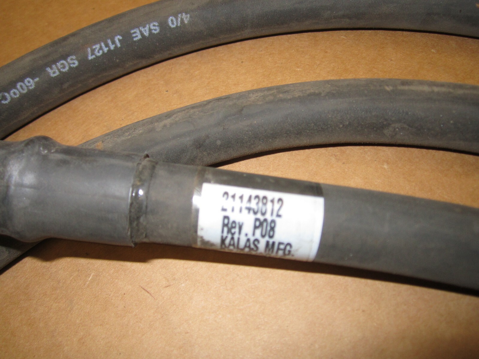 Mack Battery Cable BLACK NEGATIVE 21143812 | eBay