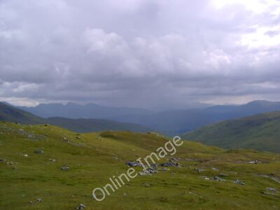 Photo 12x8 Upper southern slopes of Cam Chreag Cu00e0m Chreag/NN3734 Loo c2011