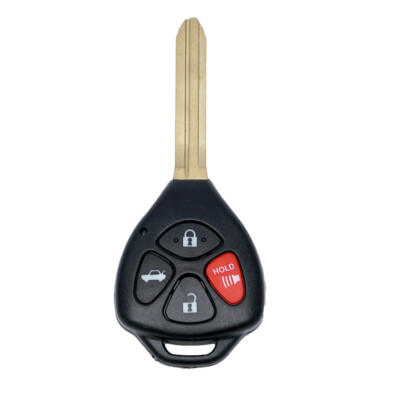 NEW UNCUT KEYLESS REMOTE HEAD FOB FOR 10-13 TOYOTA VENZA COROLLA GQ4-29T G CHIP