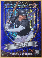 2021 Chronicles Crusade Yermin Mercedes #16 Blue Velocity Chicago White Sox RC
