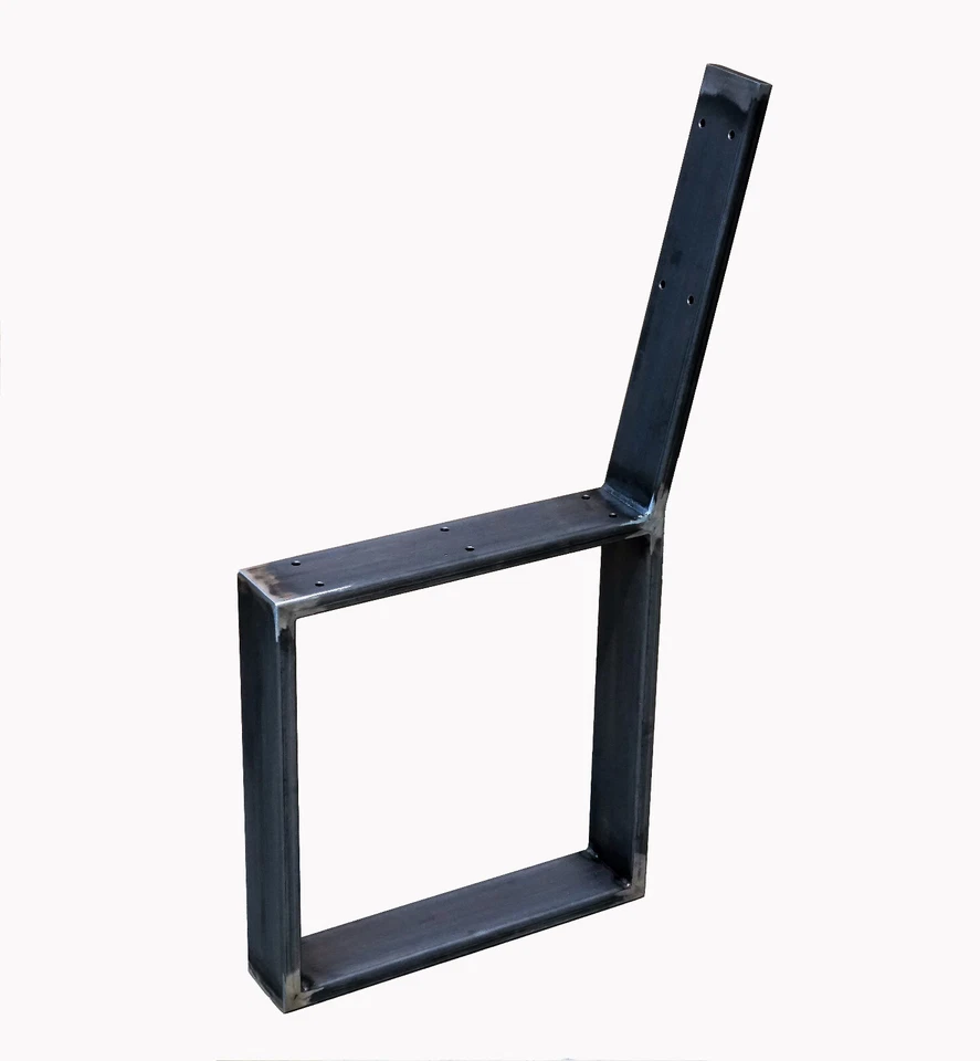 Bankgestell mit Lehne Rohstahl Sitzbank Kufengestell Tischkufen - Bild 2 von 2