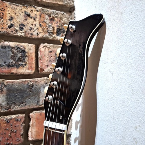 Vintage Eko 700/V4 Electric Guitar Circa. 1960's - Silver Sparkle w/ OHSC - Picture 14 of 24