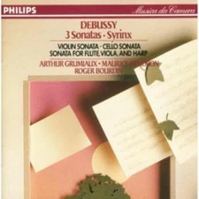 Grumiaux Trio : Debussy: 3 Sonatas; Syrinx CD Expertly Refurbished Product
