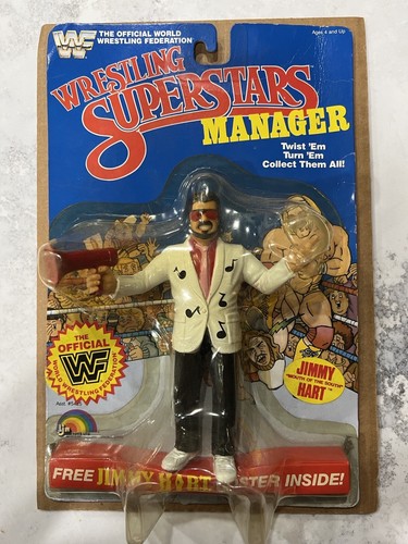 VARIANT Jimmy Hart Manager WWF LJN Wrestling Figur...