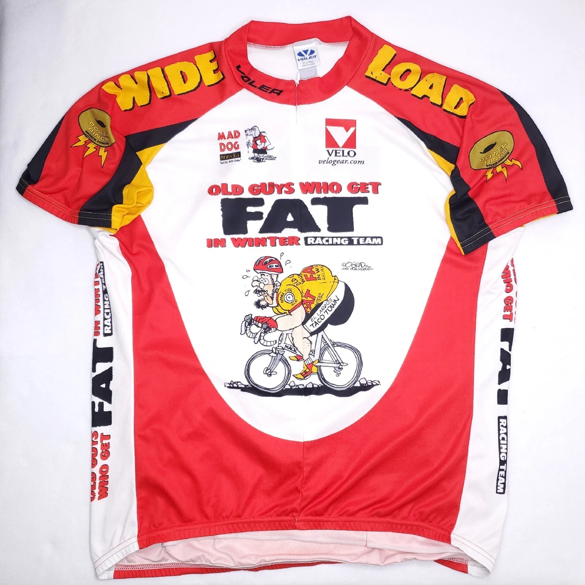 Vintage Voler Old Guys Who Get Fat In Winter 3XL XXXL Cycling