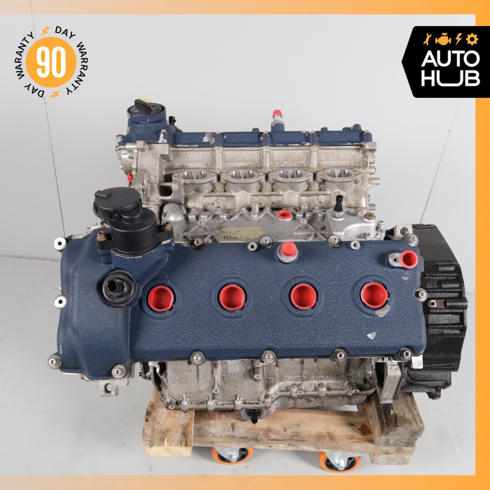 04-16 Maserati Quattroporte M139 4.2L V8 F136U Engine Motor Assembly OEM 71k