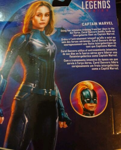Hasbro Captain Marvel Starforce Legends 6 inch Action Figure *No Head/scarf* - Picture 5 of 11