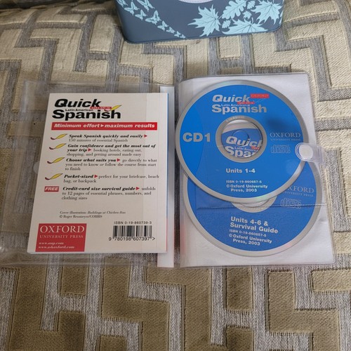 Quick Spanish Latin America Oxford University Press Book And 2 Cd's - Picture 6 of 9