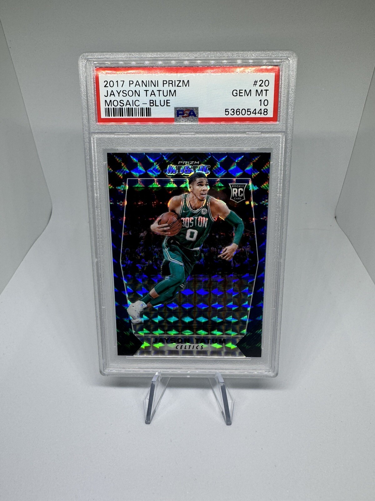 JAYSON TATUM MOSAIC PSA 10