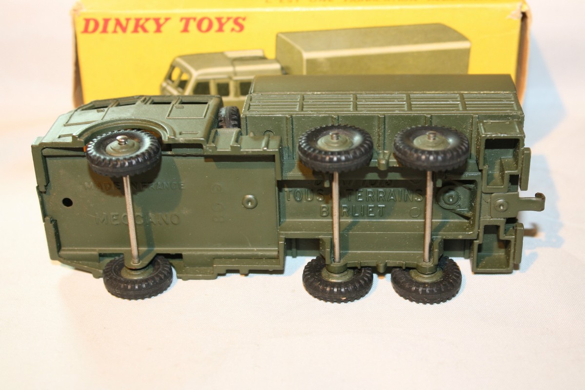 Jouet Ancien Militaire Dinky Toys Berliet Tout-terrain - Référence 818, Vintage, Collection