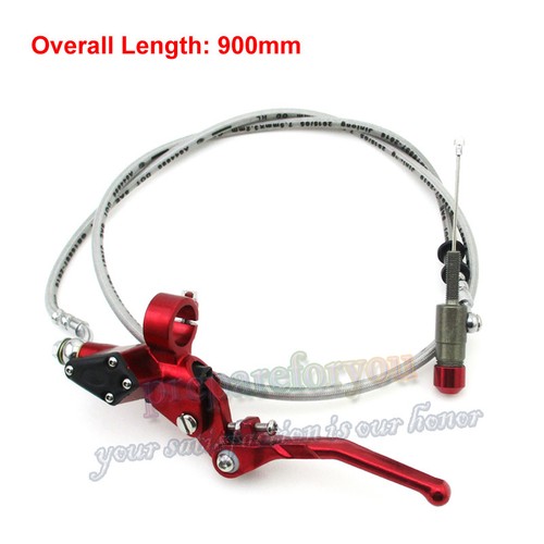 900mm Hydraulic Clutch Lever Master Cylinder For Pit Dirt Motor Bike SSR CRF - Picture 2 of 7