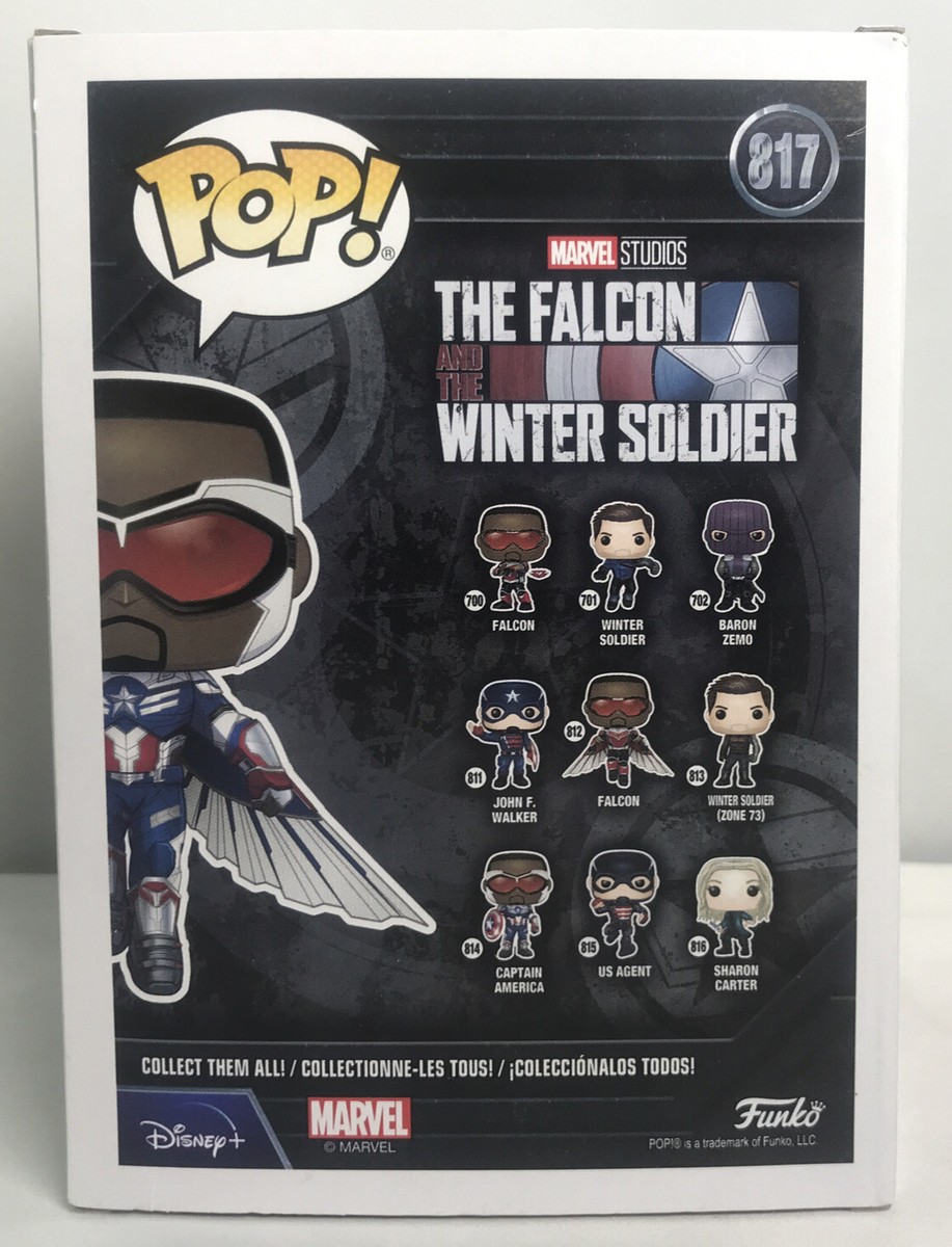 Marvel Funko Pop Captain America Vinyl Figure 817 Special Edition