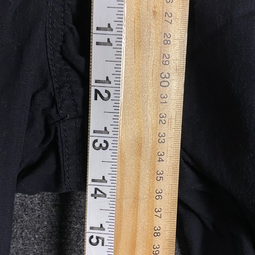 Calvin Klein Mens W38 Cargo Shorts Black Graph Check Utility Pockets Zip Fly - Picture 9 of 17